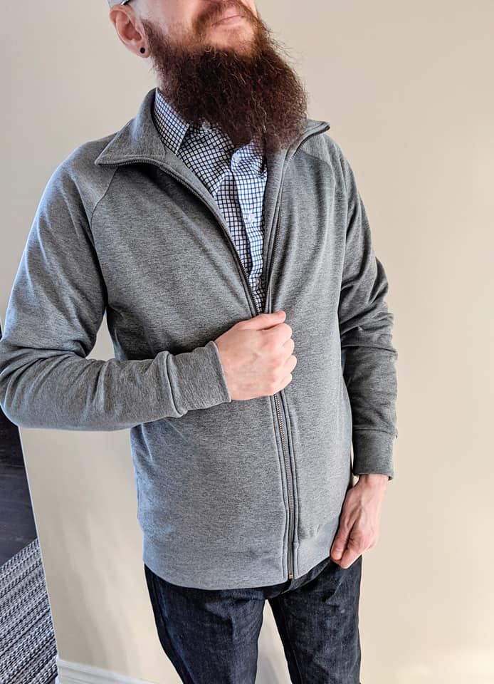 Repreve Heathered SweatShirt Fleece - Ice-Blue