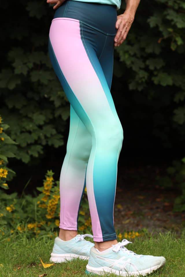 Ombre Athletic - Hummingbird Ombre - Stretch Mesh