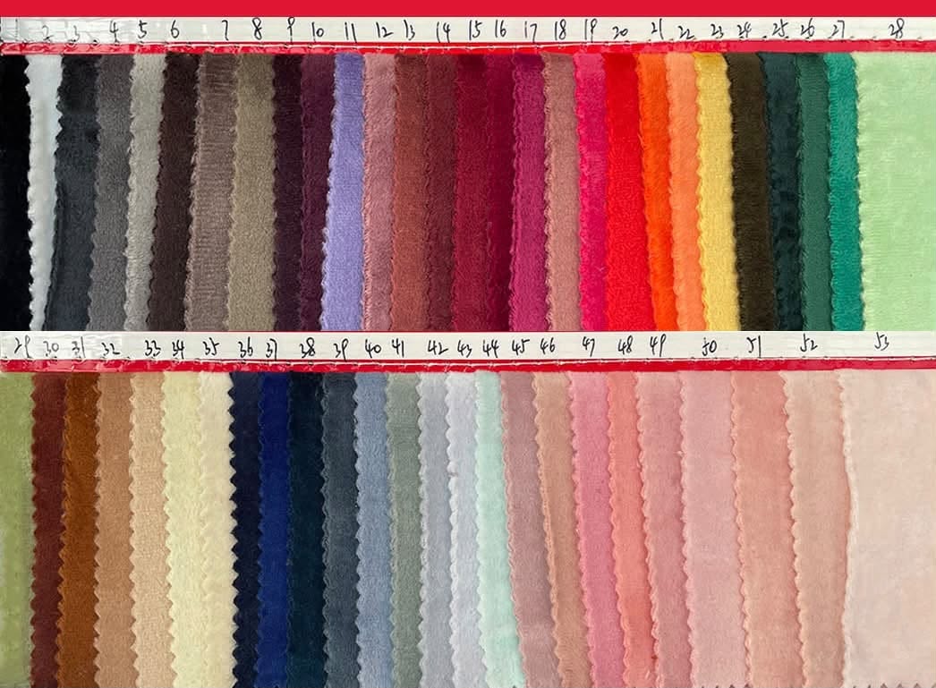 ZoomiePreOrder - Stretch Minky Solids
