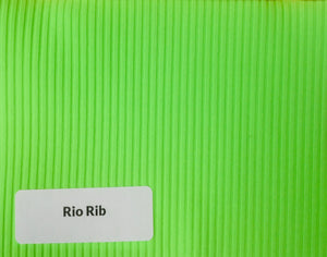 Ribbed Texture SWIM Spandex - Rio