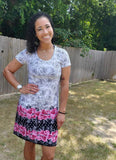 R12 - Rockabilly Roses - Stretch Minky