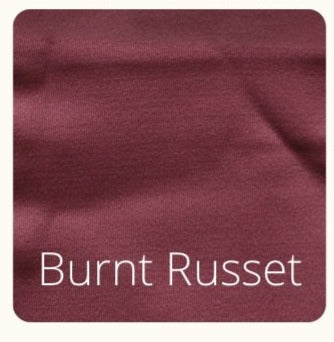 Burnt Russet - Stretch Woven Solids