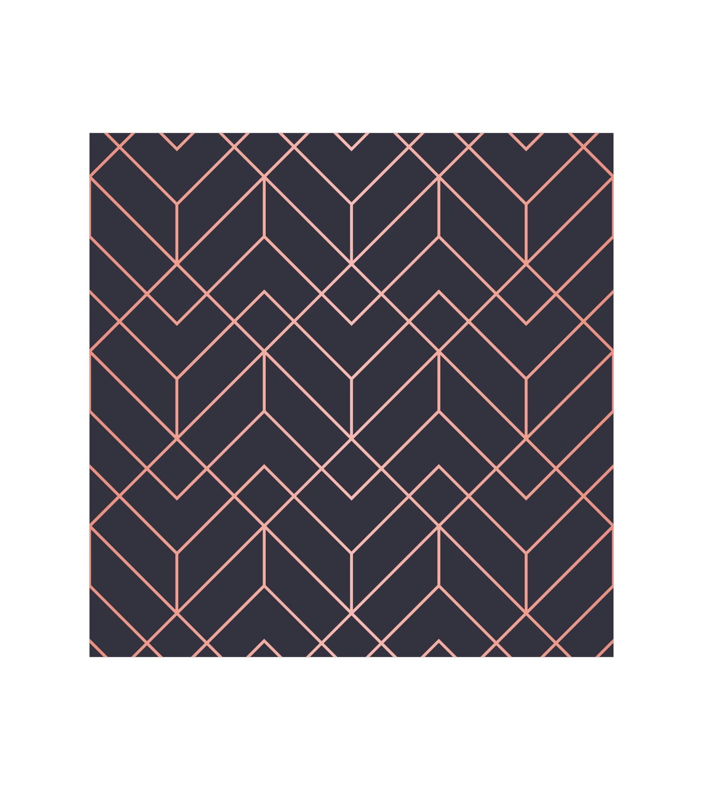 ReRun 2022 - Rose Abstract Herringbone - Wicking Pointelle