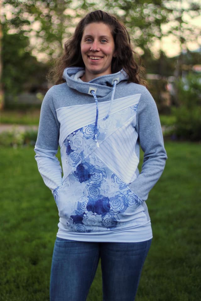 ReRun 2022 Watercolour Roses - Bamboo Lycra