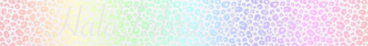 r8.0 Rainbow Ombre Beast (Vibrant tones) - Cotton French Terry